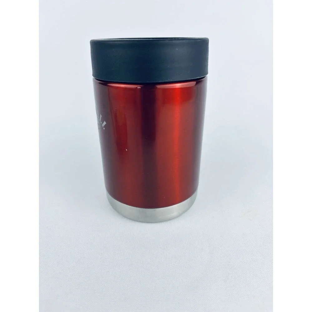Fireball Red‎ Metal Can Chrome Koozie - Thermo-Insulated - Tumbler Bar